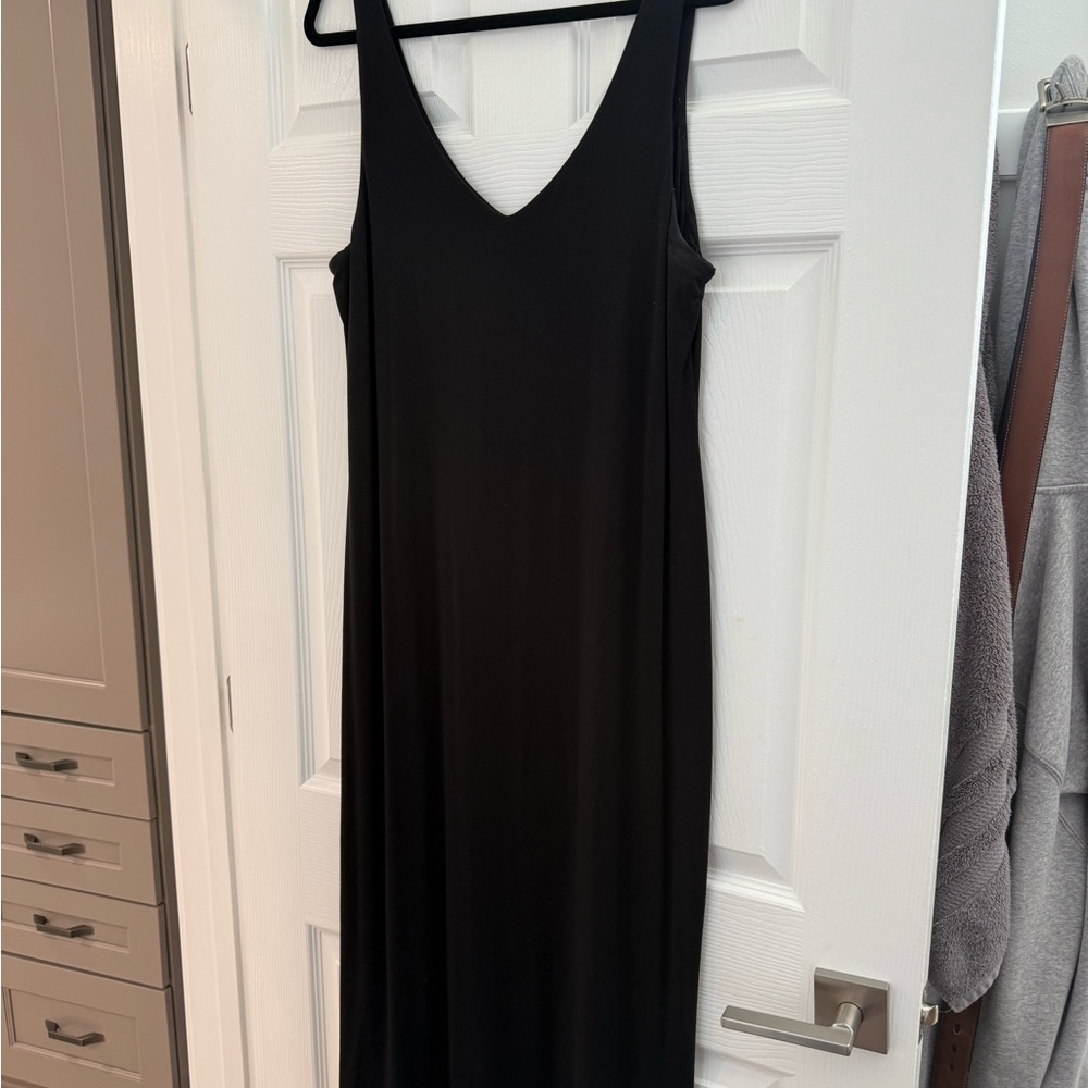 Z Supply Black Backless Dress